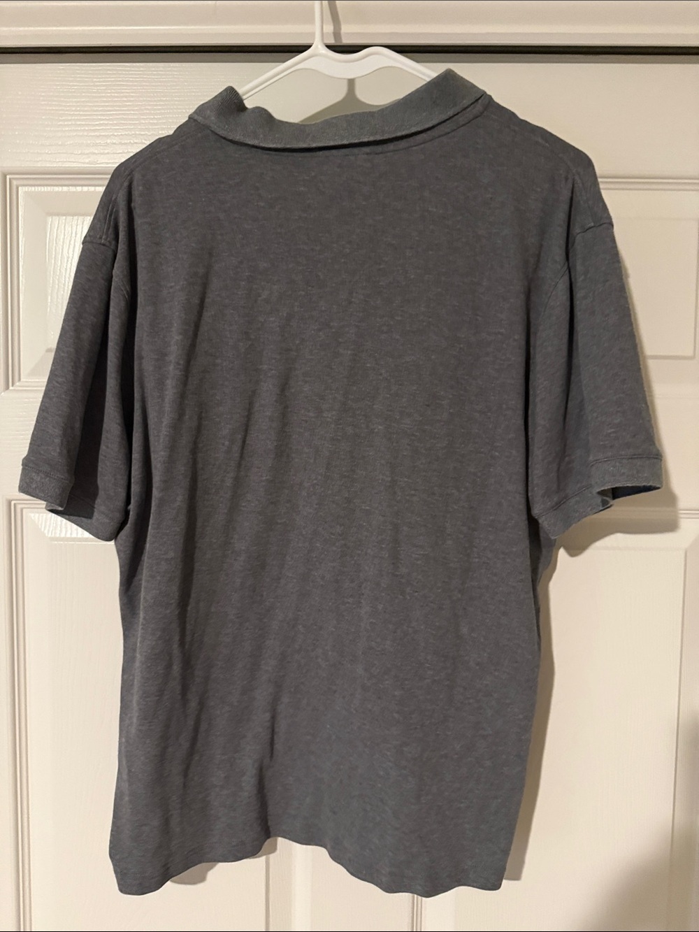 Michael Kors Men's Heather Gray Polo Shirt - Picture 4 of 4